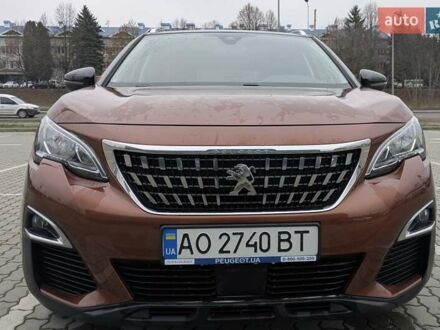 Коричневый Пежо 3008, объемом двигателя 1.6 л и пробегом 123 тыс. км за 16400 $, фото 1 на Automoto.ua