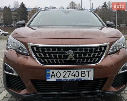 Коричневый Пежо 3008, объемом двигателя 1.6 л и пробегом 123 тыс. км за 16400 $, фото 1 на Automoto.ua