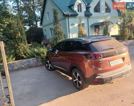 Коричневый Пежо 3008, объемом двигателя 2 л и пробегом 130 тыс. км за 22500 $, фото 1 на Automoto.ua