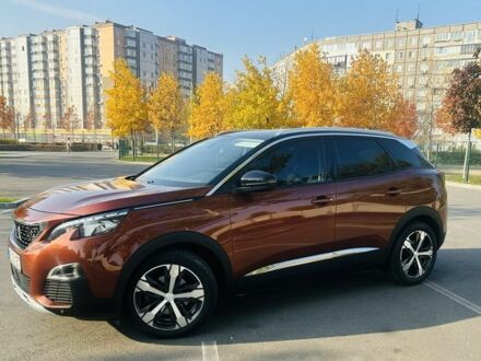Коричневый Пежо 3008, объемом двигателя 2 л и пробегом 89 тыс. км за 22300 $, фото 1 на Automoto.ua