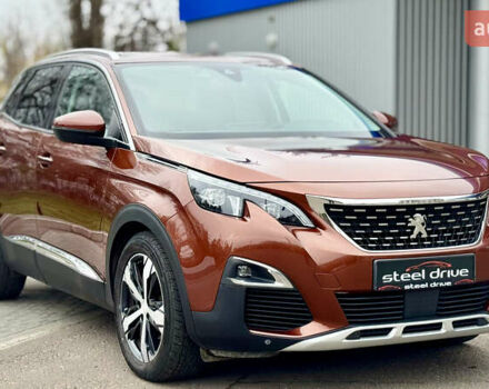 Коричневый Пежо 3008, объемом двигателя 2 л и пробегом 42 тыс. км за 21999 $, фото 1 на Automoto.ua