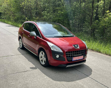 Красный Пежо 3008, объемом двигателя 1.6 л и пробегом 230 тыс. км за 6500 $, фото 1 на Automoto.ua
