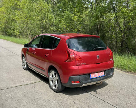 Красный Пежо 3008, объемом двигателя 1.6 л и пробегом 230 тыс. км за 6500 $, фото 4 на Automoto.ua