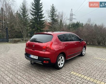 Красный Пежо 3008, объемом двигателя 1.56 л и пробегом 300 тыс. км за 9500 $, фото 8 на Automoto.ua