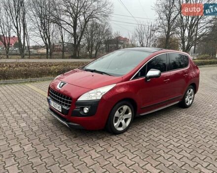 Красный Пежо 3008, объемом двигателя 1.56 л и пробегом 300 тыс. км за 9500 $, фото 11 на Automoto.ua