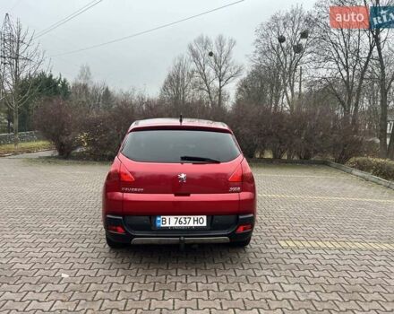 Красный Пежо 3008, объемом двигателя 1.56 л и пробегом 300 тыс. км за 9500 $, фото 9 на Automoto.ua
