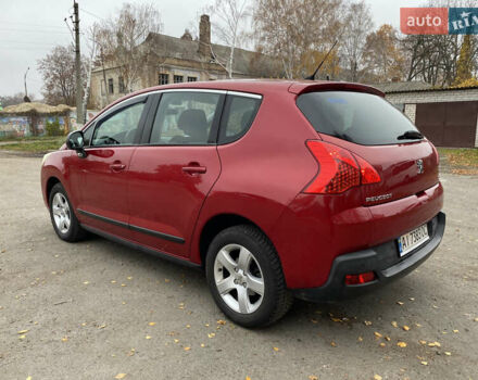 Красный Пежо 3008, объемом двигателя 1.56 л и пробегом 262 тыс. км за 8800 $, фото 2 на Automoto.ua