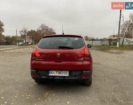 Красный Пежо 3008, объемом двигателя 1.56 л и пробегом 262 тыс. км за 8800 $, фото 4 на Automoto.ua
