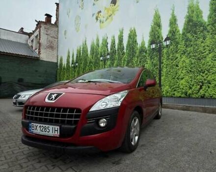 Красный Пежо 3008, объемом двигателя 1.6 л и пробегом 190 тыс. км за 7400 $, фото 2 на Automoto.ua