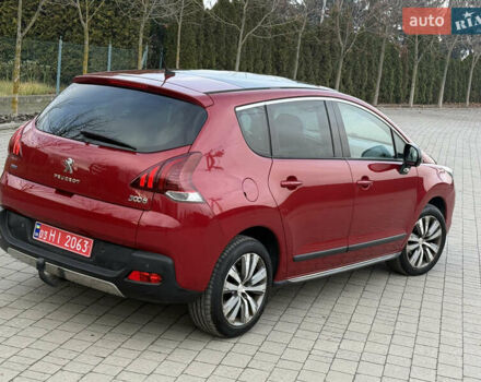 Красный Пежо 3008, объемом двигателя 1.6 л и пробегом 207 тыс. км за 12800 $, фото 2 на Automoto.ua