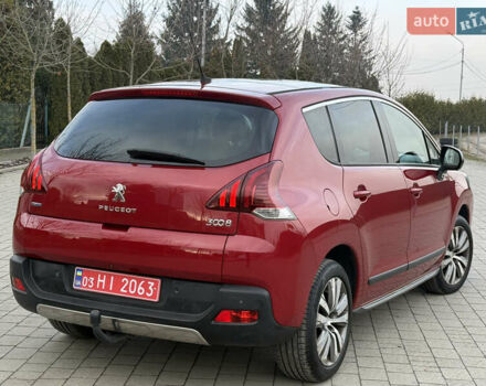 Красный Пежо 3008, объемом двигателя 1.6 л и пробегом 207 тыс. км за 12800 $, фото 6 на Automoto.ua