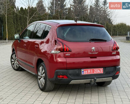 Красный Пежо 3008, объемом двигателя 1.6 л и пробегом 207 тыс. км за 12800 $, фото 16 на Automoto.ua