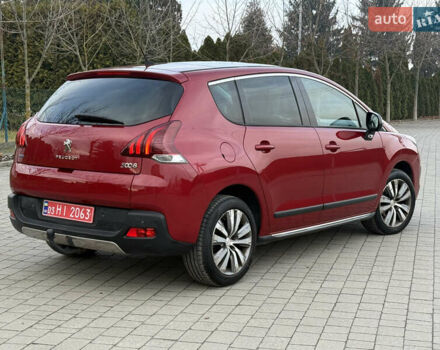 Красный Пежо 3008, объемом двигателя 1.6 л и пробегом 207 тыс. км за 12800 $, фото 1 на Automoto.ua
