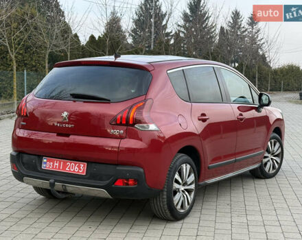 Красный Пежо 3008, объемом двигателя 1.6 л и пробегом 207 тыс. км за 12800 $, фото 3 на Automoto.ua