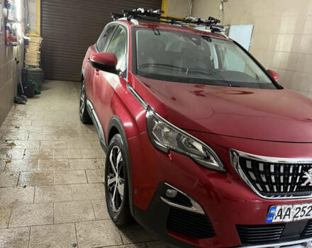 Красный Пежо 3008, объемом двигателя 2 л и пробегом 144 тыс. км за 18800 $, фото 1 на Automoto.ua