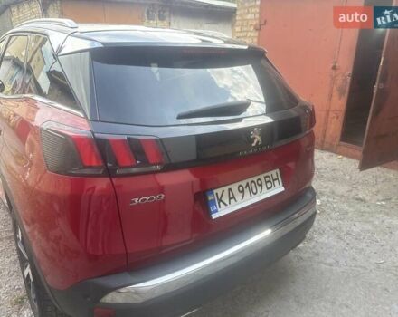 Красный Пежо 3008, объемом двигателя 2 л и пробегом 69 тыс. км за 28500 $, фото 1 на Automoto.ua