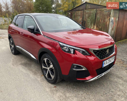 Червоний Пежо 3008, об'ємом двигуна 2 л та пробігом 85 тис. км за 25500 $, фото 1 на Automoto.ua
