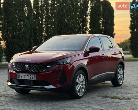 Красный Пежо 3008, объемом двигателя 1.5 л и пробегом 203 тыс. км за 21500 $, фото 1 на Automoto.ua