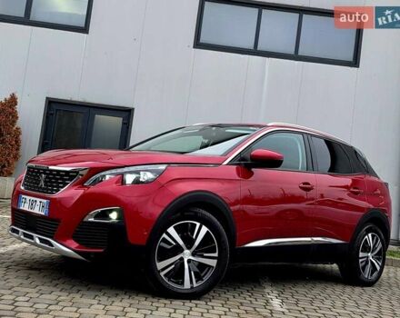 Красный Пежо 3008, объемом двигателя 1.5 л и пробегом 159 тыс. км за 21750 $, фото 1 на Automoto.ua