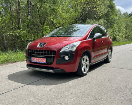 Красный Пежо 3008, объемом двигателя 1.6 л и пробегом 230 тыс. км за 6500 $, фото 1 на Automoto.ua