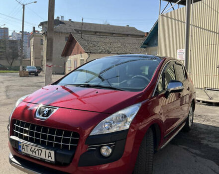 Червоний Пежо 3008, об'ємом двигуна 1.56 л та пробігом 239 тис. км за 8000 $, фото 1 на Automoto.ua