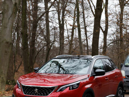 Красный Пежо 3008, объемом двигателя 2 л и пробегом 152 тыс. км за 21500 $, фото 1 на Automoto.ua