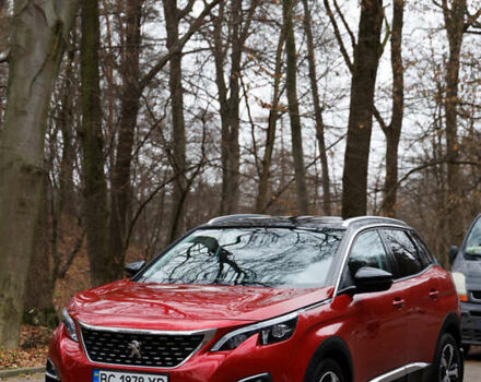 Червоний Пежо 3008, об'ємом двигуна 2 л та пробігом 152 тис. км за 21500 $, фото 1 на Automoto.ua