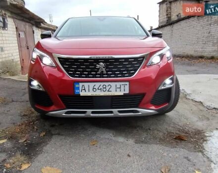 Красный Пежо 3008, объемом двигателя 2 л и пробегом 126 тыс. км за 22500 $, фото 1 на Automoto.ua