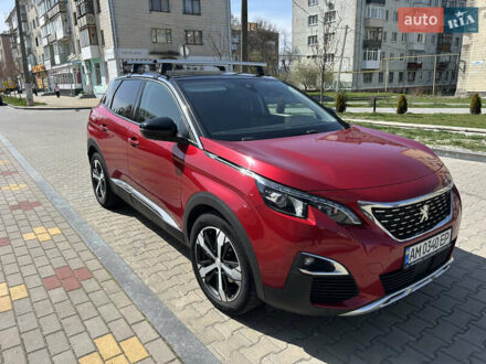 Пежо 3008 2020 у Житомирі на Automoto.ua Червоний Пежо 3008, об'ємом двигуна 2 л та пробігом 90 тис. км за 22500 $, фото 1 на Automoto.ua