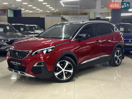 Червоний Пежо 3008, об'ємом двигуна 2 л та пробігом 80 тис. км за 23799 $, фото 1 на Automoto.ua