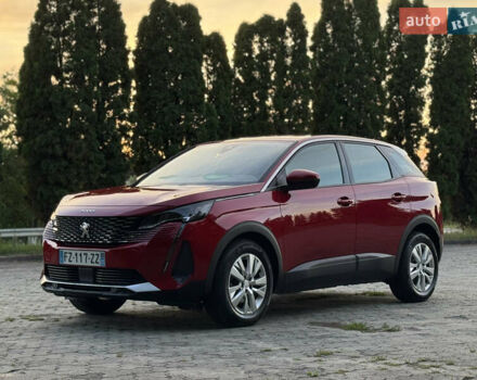 Красный Пежо 3008, объемом двигателя 1.5 л и пробегом 203 тыс. км за 21500 $, фото 1 на Automoto.ua