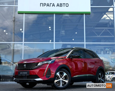Червоний Пежо 3008, об'ємом двигуна 2 л та пробігом 53 тис. км за 28500 $, фото 1 на Automoto.ua