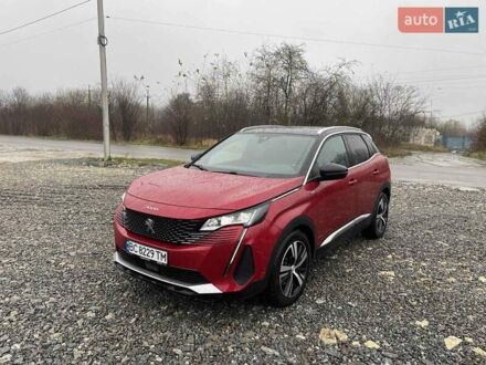 Червоний Пежо 3008, об'ємом двигуна 1.6 л та пробігом 47 тис. км за 26500 $, фото 1 на Automoto.ua