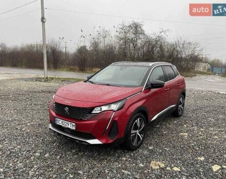 Красный Пежо 3008, объемом двигателя 1.6 л и пробегом 47 тыс. км за 26500 $, фото 1 на Automoto.ua