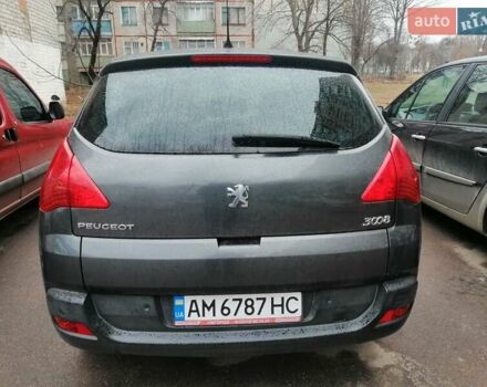 Серый Пежо 3008, объемом двигателя 1.6 л и пробегом 239 тыс. км за 8900 $, фото 2 на Automoto.ua