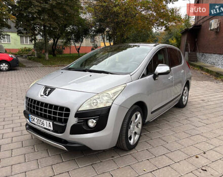 Серый Пежо 3008, объемом двигателя 2 л и пробегом 264 тыс. км за 7699 $, фото 3 на Automoto.ua