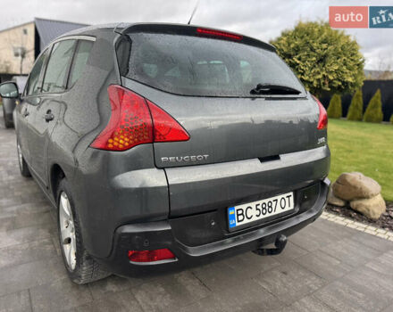Серый Пежо 3008, объемом двигателя 1.6 л и пробегом 279 тыс. км за 6999 $, фото 8 на Automoto.ua
