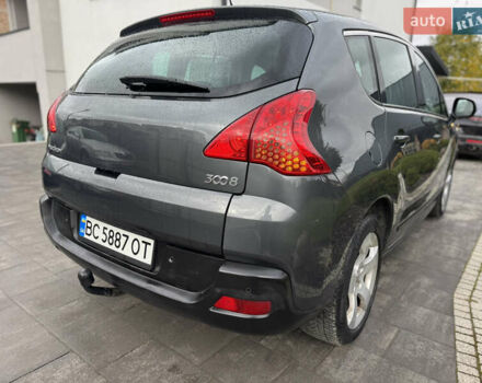 Серый Пежо 3008, объемом двигателя 1.6 л и пробегом 279 тыс. км за 6999 $, фото 9 на Automoto.ua