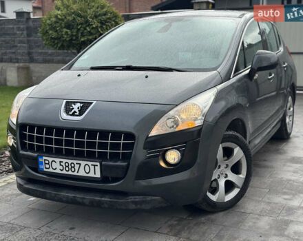 Серый Пежо 3008, объемом двигателя 1.6 л и пробегом 279 тыс. км за 6999 $, фото 1 на Automoto.ua