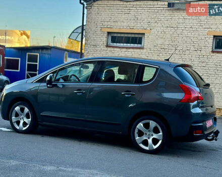 Серый Пежо 3008, объемом двигателя 1.6 л и пробегом 169 тыс. км за 7299 $, фото 10 на Automoto.ua