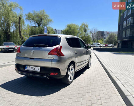 Серый Пежо 3008, объемом двигателя 1.6 л и пробегом 212 тыс. км за 8250 $, фото 1 на Automoto.ua