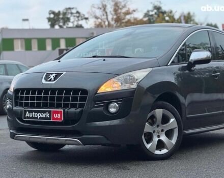 Серый Пежо 3008, объемом двигателя 1.6 л и пробегом 258 тыс. км за 9490 $, фото 1 на Automoto.ua