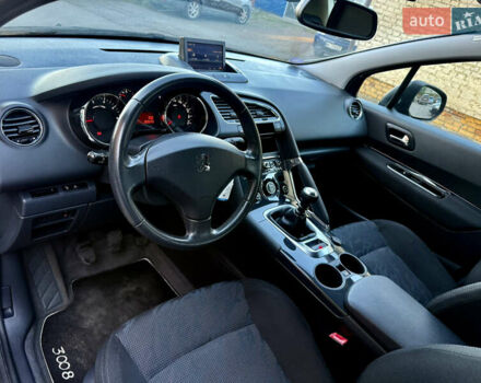 Серый Пежо 3008, объемом двигателя 1.6 л и пробегом 169 тыс. км за 7299 $, фото 13 на Automoto.ua