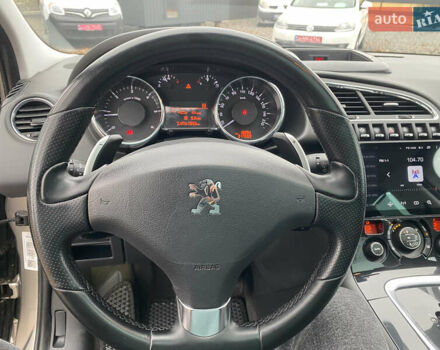 Серый Пежо 3008, объемом двигателя 1.56 л и пробегом 318 тыс. км за 7499 $, фото 22 на Automoto.ua