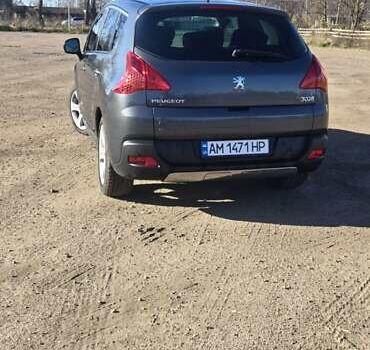 Серый Пежо 3008, объемом двигателя 1.6 л и пробегом 243 тыс. км за 9000 $, фото 7 на Automoto.ua