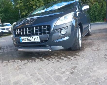 Серый Пежо 3008, объемом двигателя 2 л и пробегом 224 тыс. км за 10200 $, фото 15 на Automoto.ua