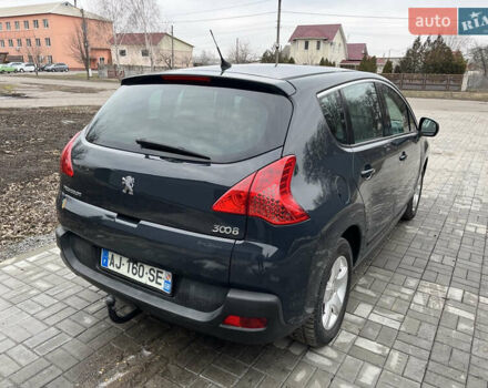 Серый Пежо 3008, объемом двигателя 1.6 л и пробегом 223 тыс. км за 7899 $, фото 13 на Automoto.ua