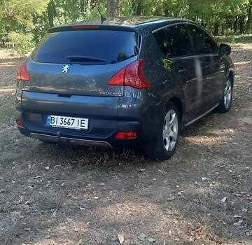 Серый Пежо 3008, объемом двигателя 2 л и пробегом 250 тыс. км за 8800 $, фото 5 на Automoto.ua