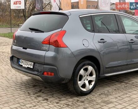 Серый Пежо 3008, объемом двигателя 1.6 л и пробегом 154 тыс. км за 9455 $, фото 15 на Automoto.ua