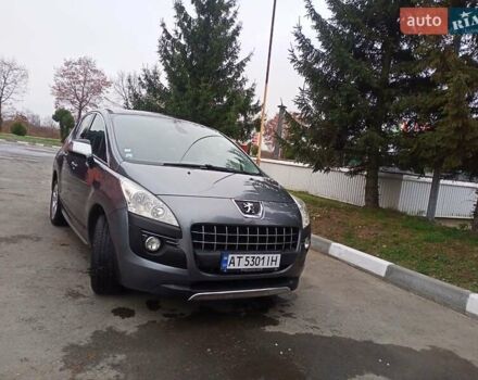 Серый Пежо 3008, объемом двигателя 1.6 л и пробегом 265 тыс. км за 8650 $, фото 4 на Automoto.ua